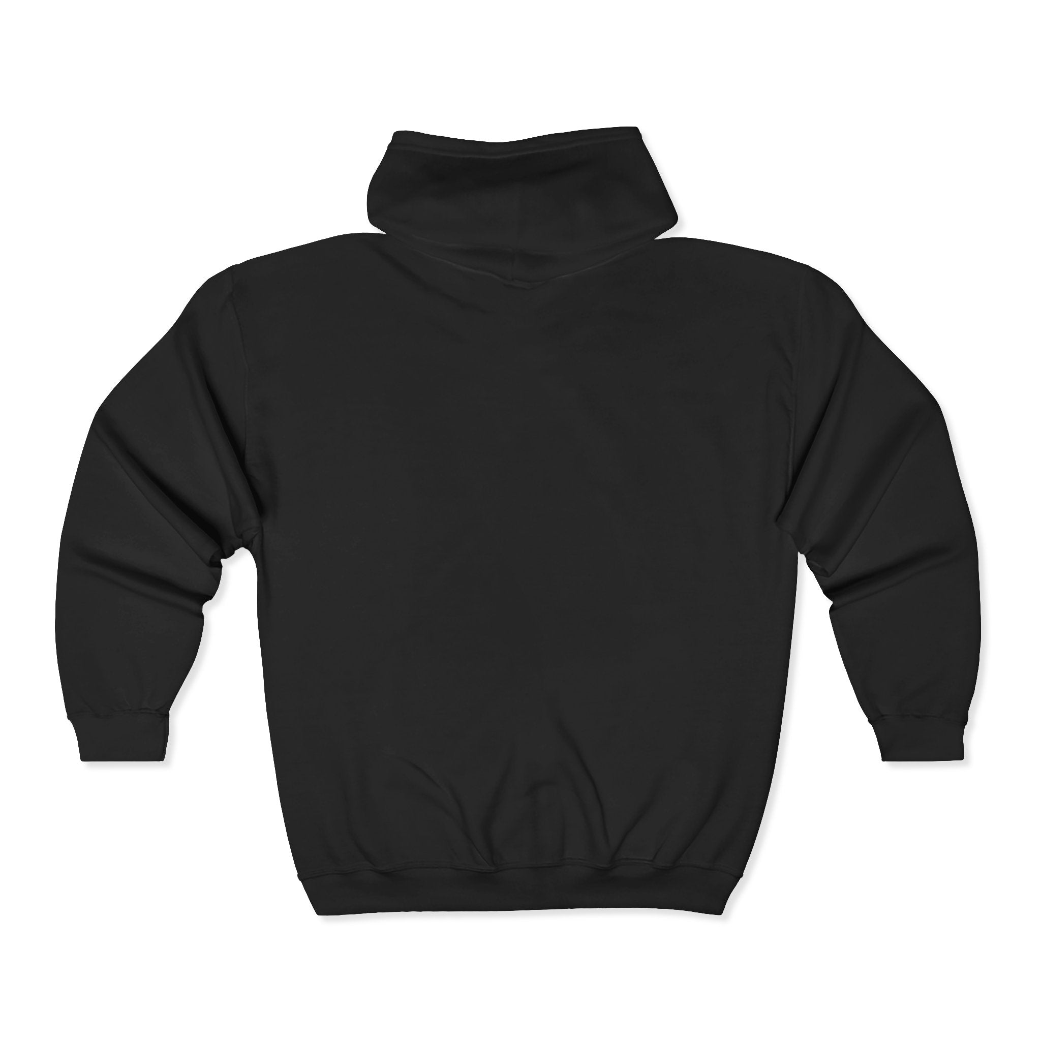 Heavy Local Tones Full-Zip Hoodie — Graphic Band Logo Zip-Up