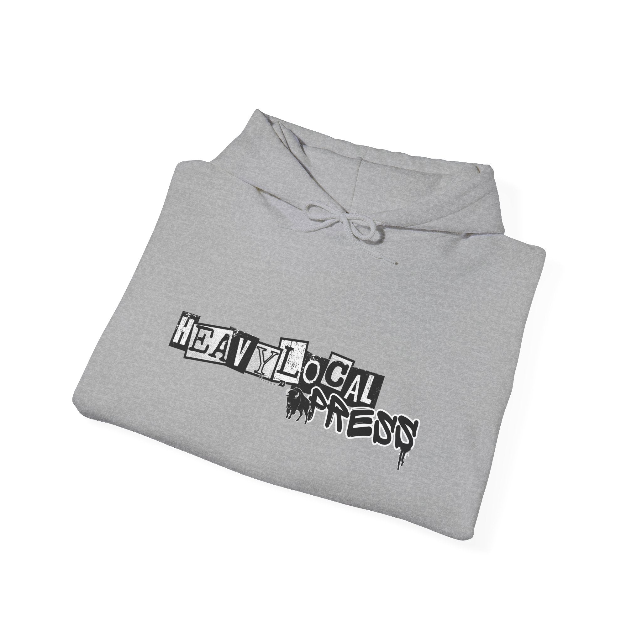 Heavy Local Apparel Hoodie – Distressed Streetwear Pullover