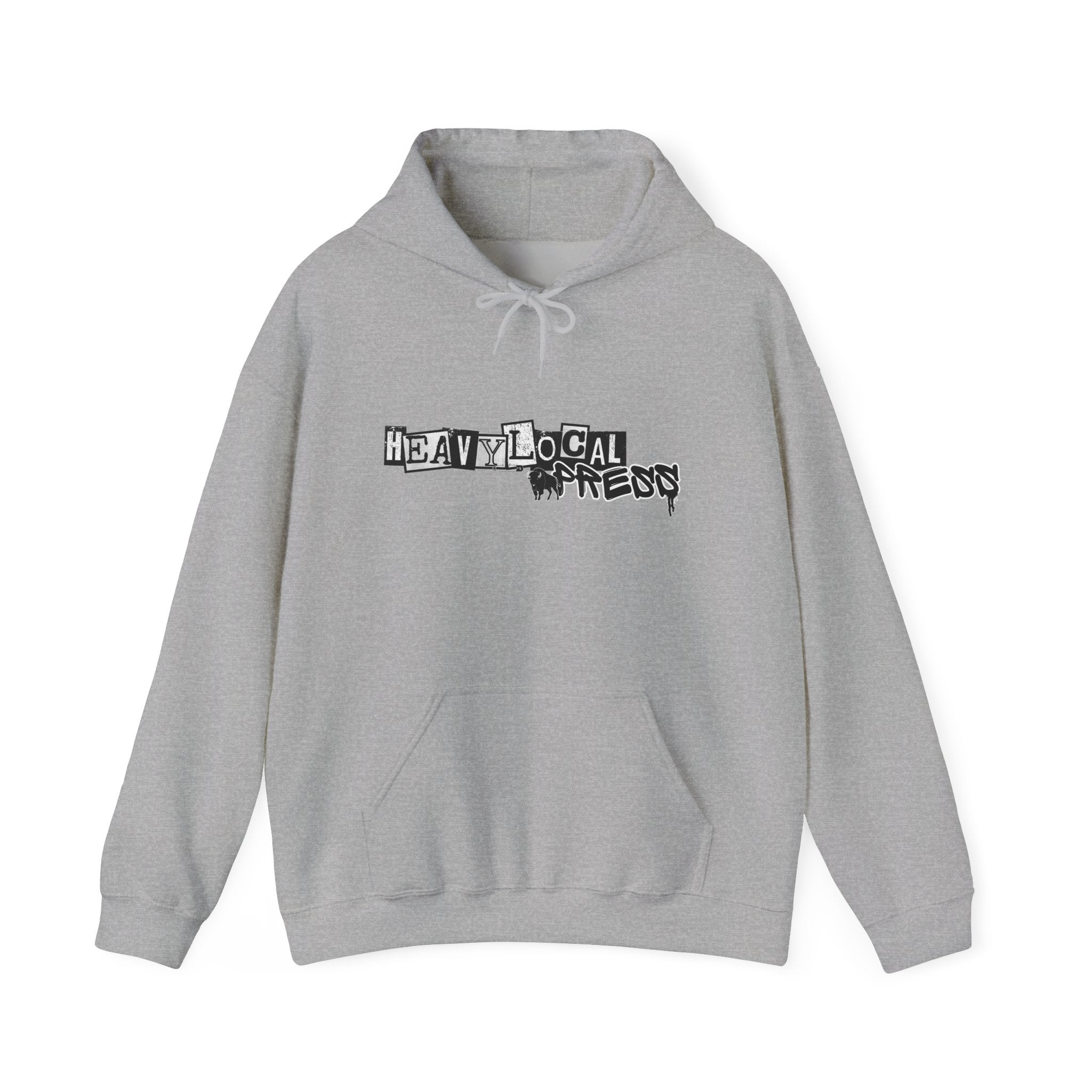 Heavy Local Apparel Hoodie – Distressed Streetwear Pullover