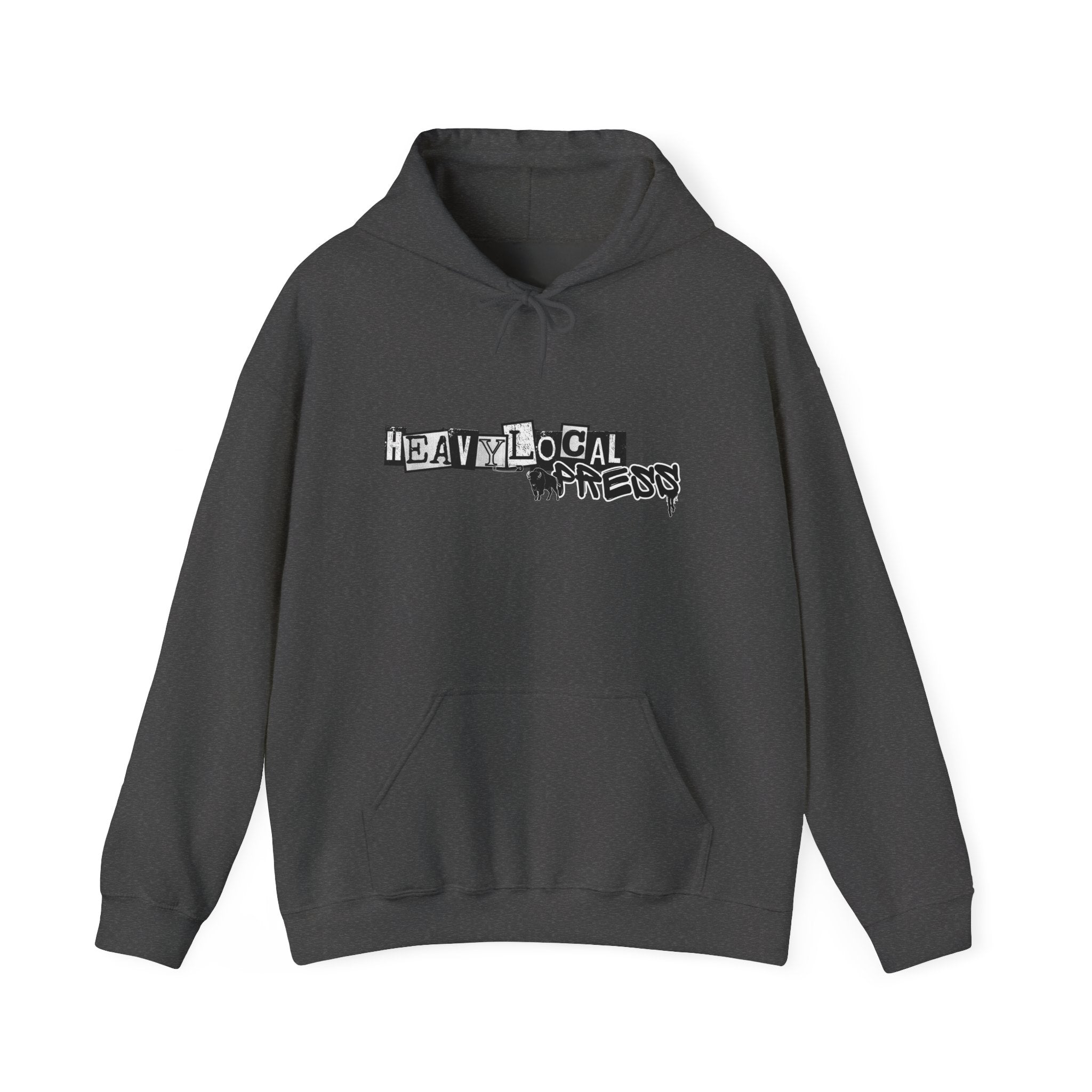 Heavy Local Apparel Hoodie – Distressed Streetwear Pullover