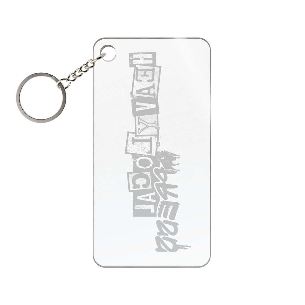 Heavy Local Progress Keychain Charm — Grunge Logo Keyring