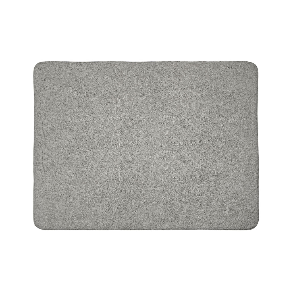 Heavy Local Press Buffalo Sherpa Blanket — Cozy Printed Fleece Throw