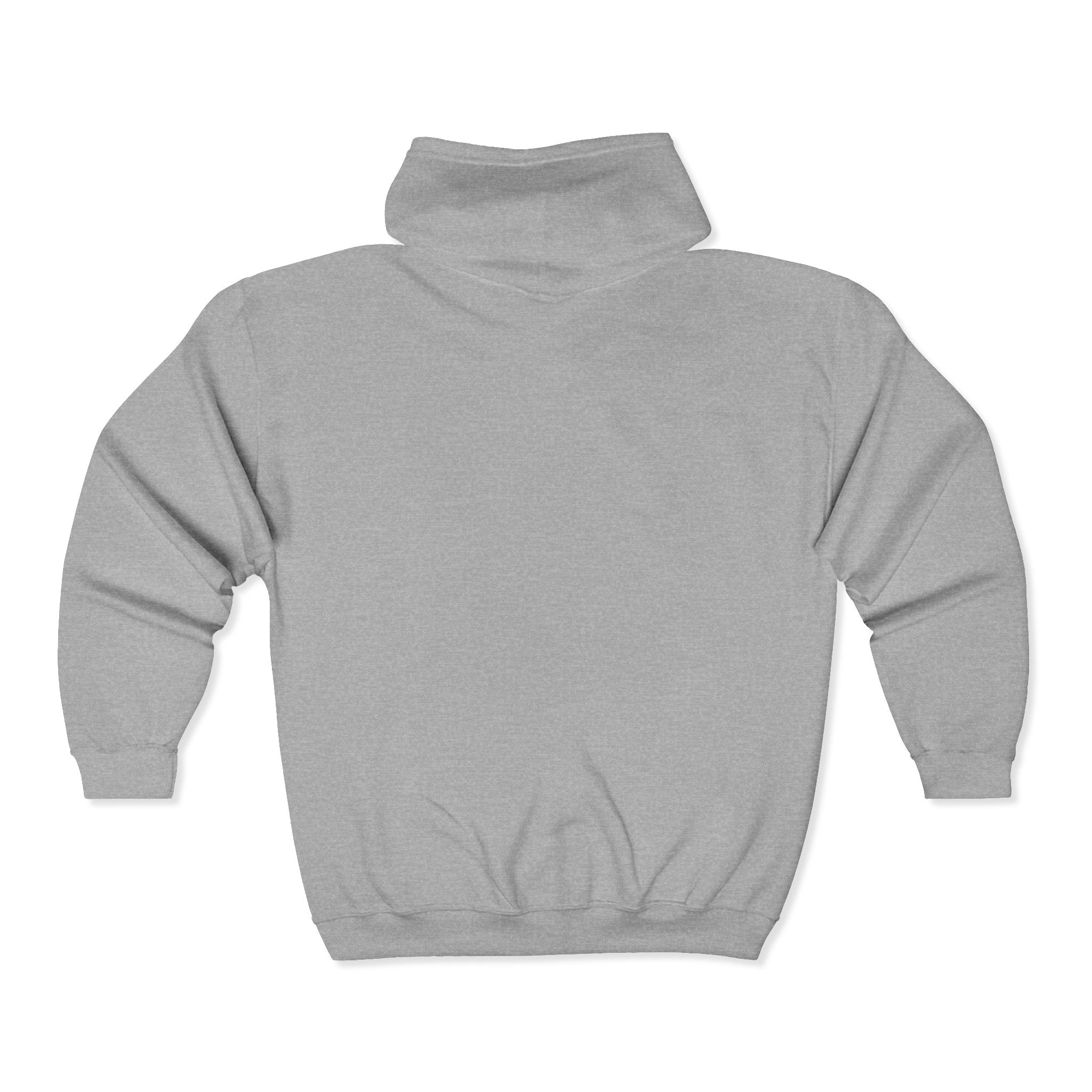 Heavy Local Tones Full-Zip Hoodie — Graphic Band Logo Zip-Up