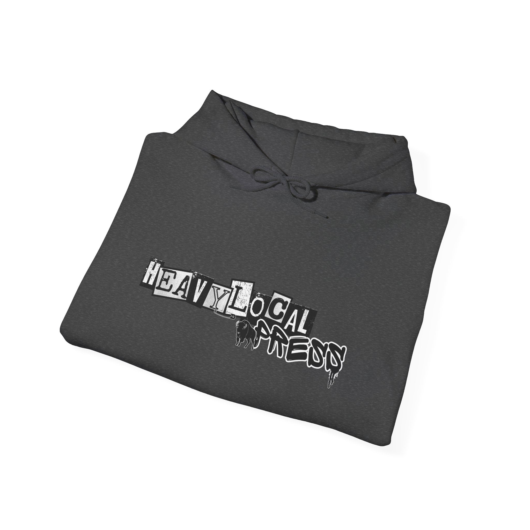 Heavy Local Apparel Hoodie – Distressed Streetwear Pullover