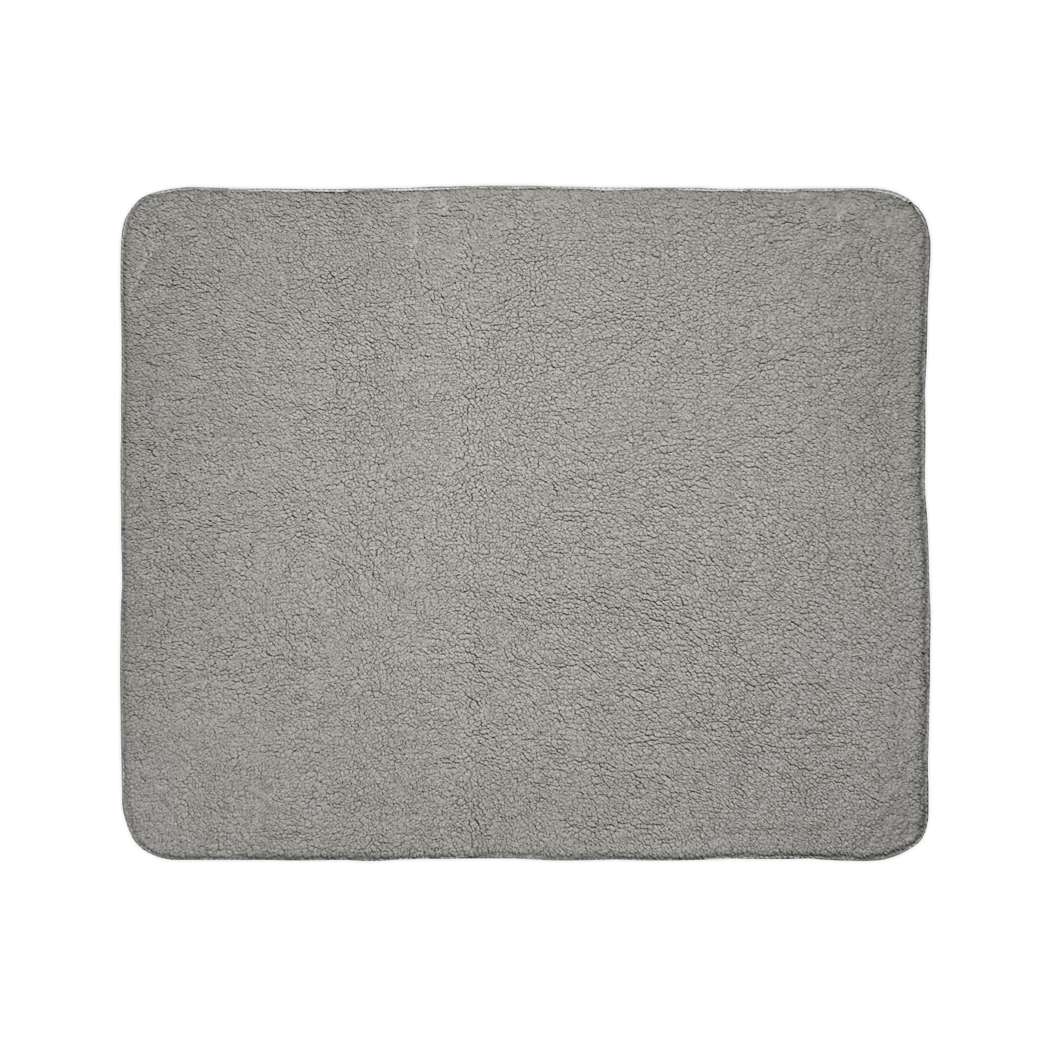 Heavy Local Press Buffalo Sherpa Blanket — Cozy Printed Fleece Throw